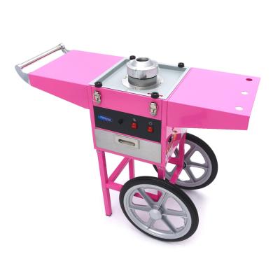 Maxima Strojek na cukrovou vatu - Ø 52 cm - růžový - s košíkem |  09506002